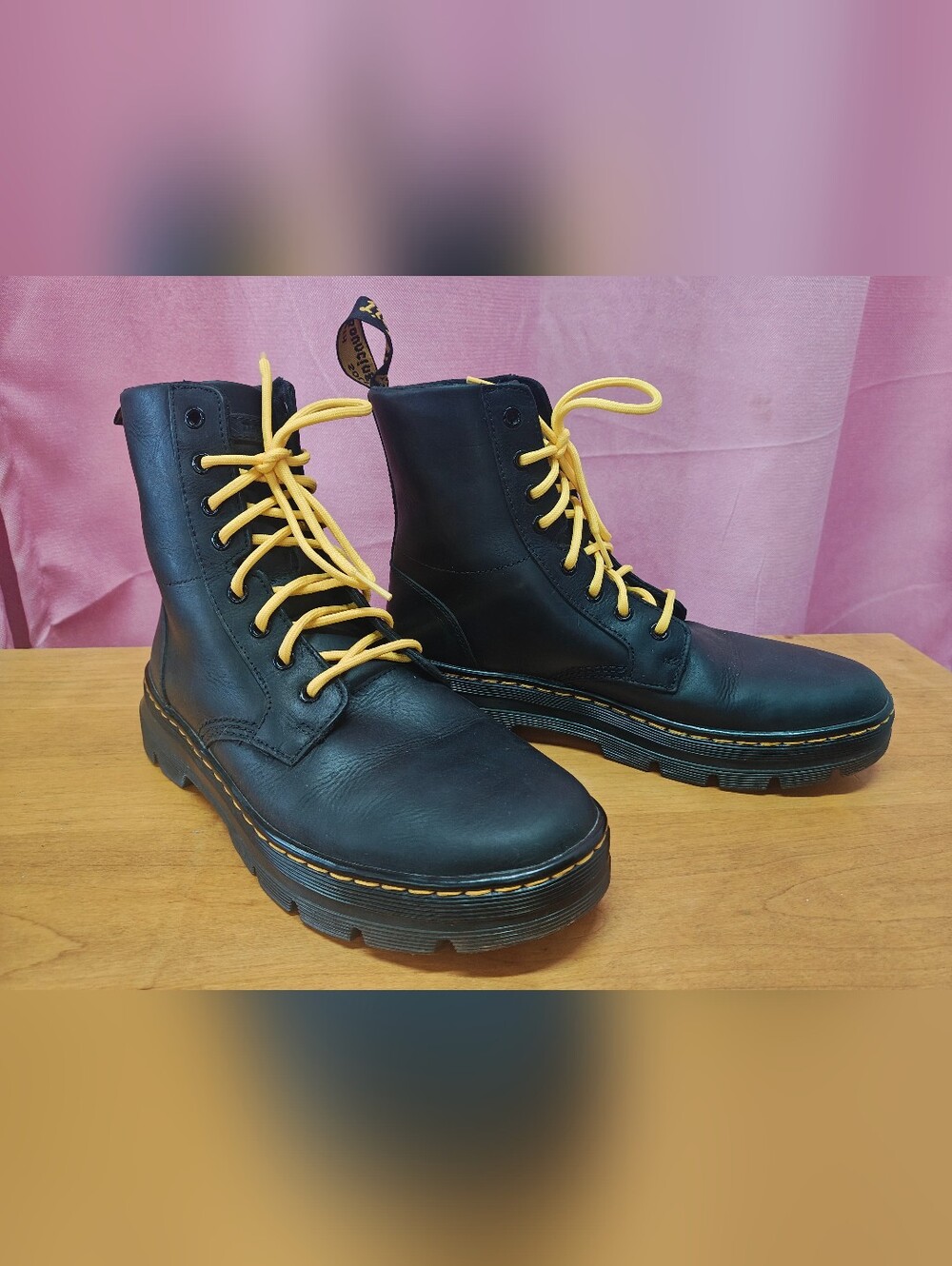 Dr. Martens Black Combs Boots Sz 9M/10L